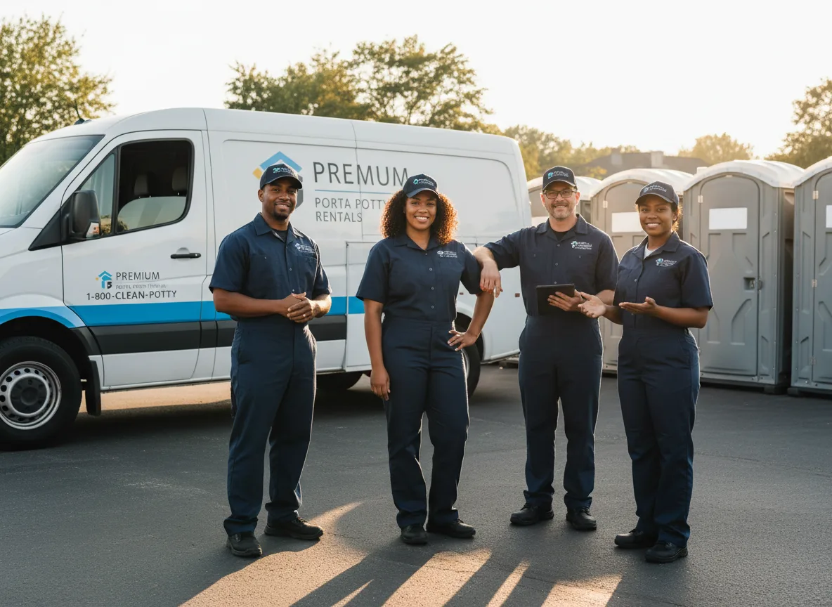 VIP Portable Toilets company in West Jefferson, OH